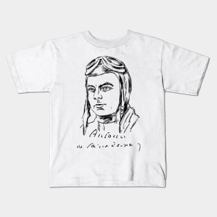 Antoine de Saint-Exupery Kids T-Shirt
